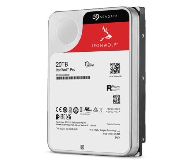 Seagate IRONWOLF PRO CMR 20TB 7200obr. 256MB - 1079384 - zdjęcie 7